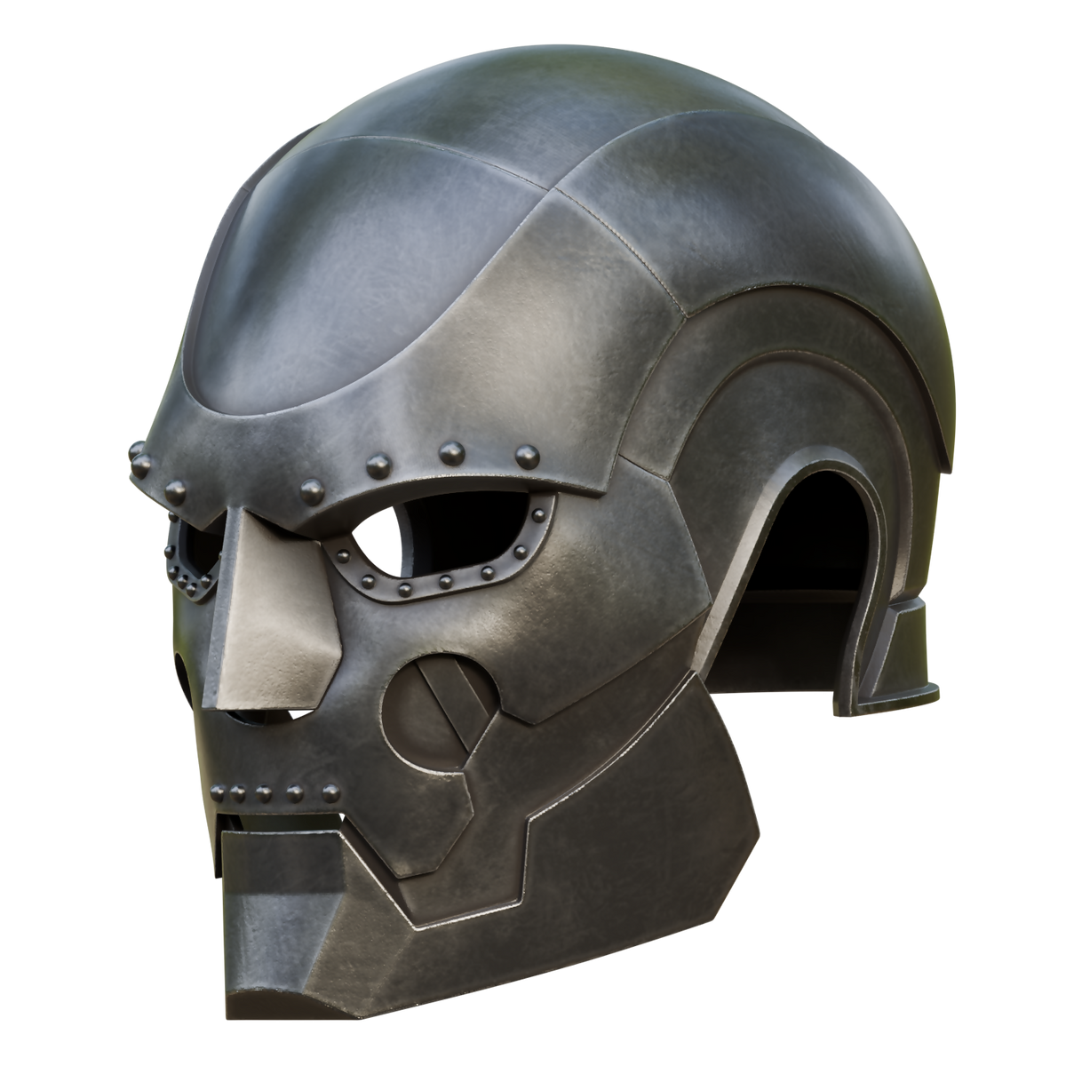 VEK3D Mask Adi Granov Helmet Concept File – Wireframe
