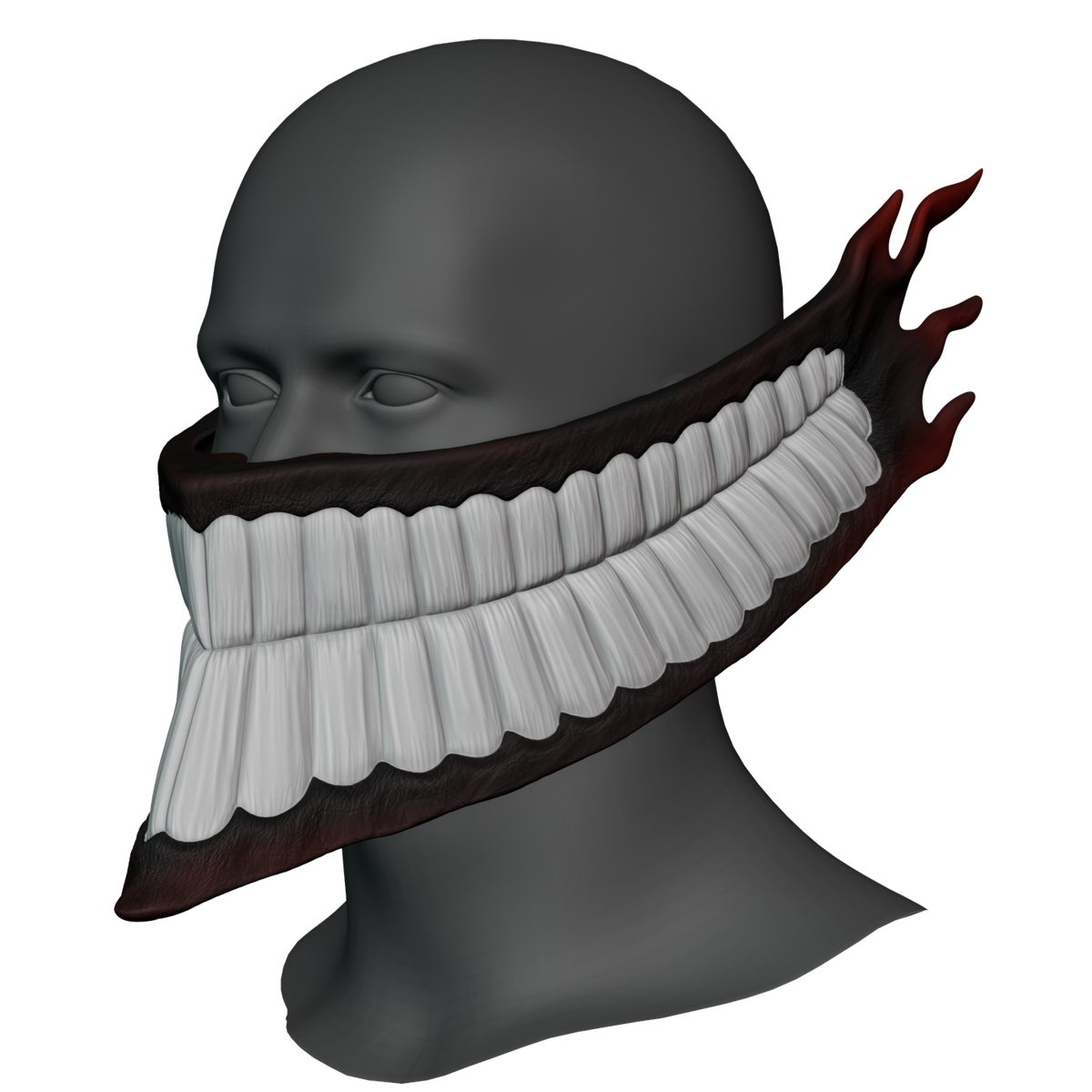 VEK3D Okarun Mask File – Wireframe