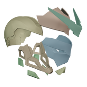 Ironman Tokon Helmet 3D Printable File