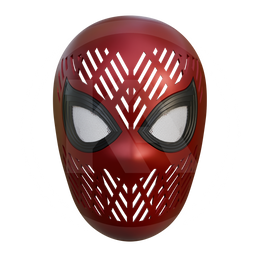 Spider Hero MCU Peter Faceshell 3D Model