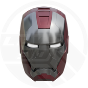 Iron Mk5 segmented faceplate 3D model