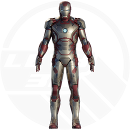 MK42 Full Suit Motorized 3D Printable Model