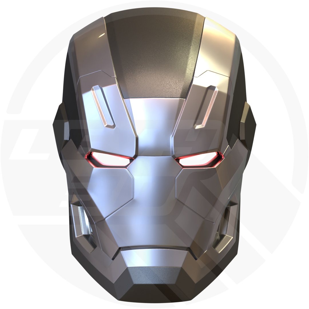 Army Machine MK3 Helmet With Motorization – Wireframe