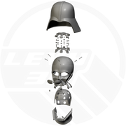 OWK dark space wizard Helmet 3D model