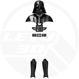 OWK evil dark space wizard full Suit 3D model