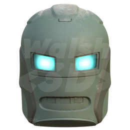 Giant Metal Stomper Helmet 3D Printable Model