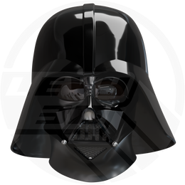 ROTJ Dark Space Wizard Helmet 3D model