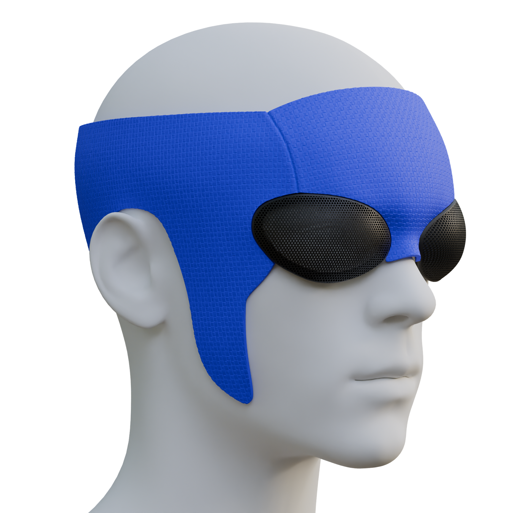 Invincible Season 3 Mask 3D Printable Model – Wireframe