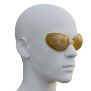 Bulletproof Goggles 3D Printable Model