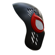 Miles Faceshell 3D printable model