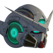 Gundam Exia Head 3D model