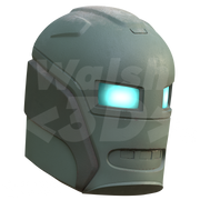 Giant Metal Stomper Helmet 3D Printable Model