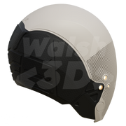 White Assassin V4 Helmet 3D Printable Model