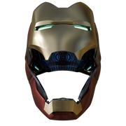 Iron Man MK 85 Helmet motorized 3D printable Model