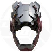 Iron Mk5 segmented faceplate 3D model