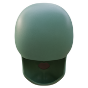 Handsome Squidward Helmet 3D Print Model