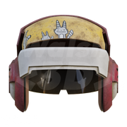 Space Speeder Bike Helmet 3D Print Model