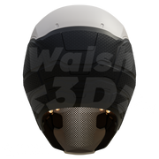 White Assassin V4 Helmet 3D Printable Model