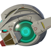 Gundam Exia Head 3D model