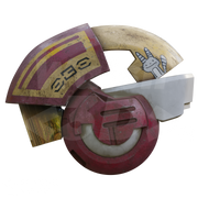 Space Speeder Bike Helmet 3D Print Model