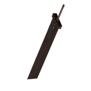 Final Fantasy 7 Remake Buster Sword 3D Model