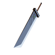 Final Fantasy 7 Remake Buster Sword 3D Model