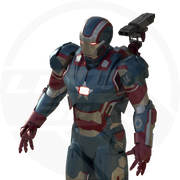 Patriot/Machine Mk 2 Full Suit Motorized Gun 3D Model