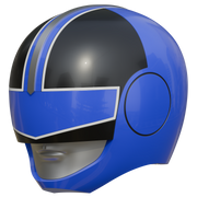 Time Force Blue Ranger Helmet 3D Model
