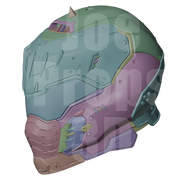 3D Printable Dark Slayer Helmet STL File - JP3D