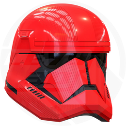 Red Trooper Helmet