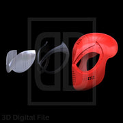 Webslinger NWH Concept Art Faceshell 3D Model