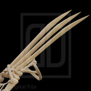 Wolf Berserk Claws 3D Model