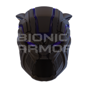 Dark Cat Shadow Helmet 3D Model