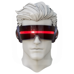 Cyclops Elegant Visor - Marvel Rivals 3D Model