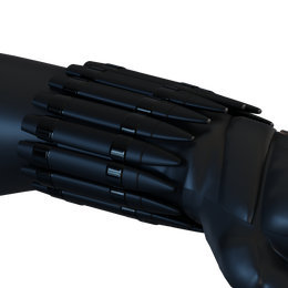 Avengers Black Widow Bracelet 3D Model