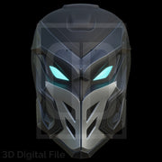 Moon Warrior Mask - MR Game 3d model