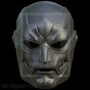 Doctor Doom Raf Grassetti Faceplate for Vek3D Mask - 3D Model