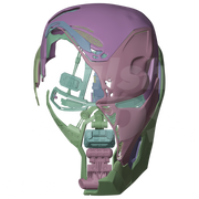 Destroyed Mark 50 3D Print Model