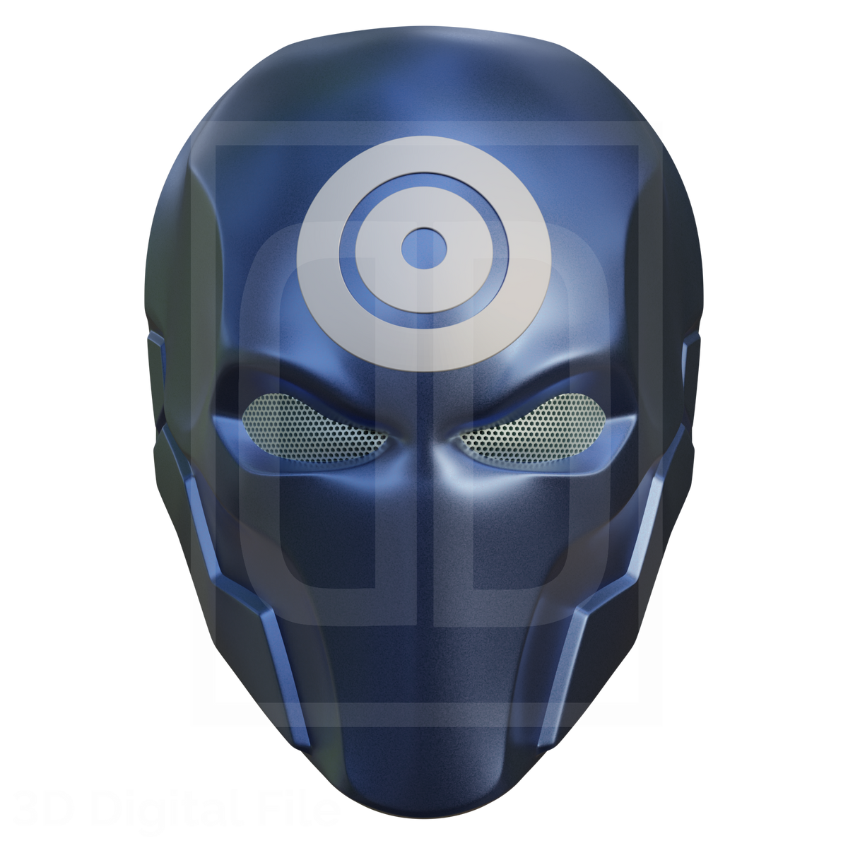 Bullseye Mask Ultimate - 3D Model – Wireframe