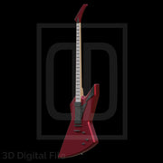 Webslinger Punk 2099 Guitar - MR Game 3D Model