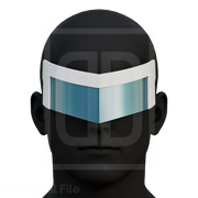 Boomerang Visor - SM BND 3D Model