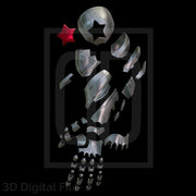Metal Arm Soldier - Marvel Rivals 3D Model