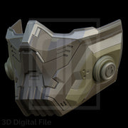 Metal Arm Soldier Mask - MR Game 3D Model
