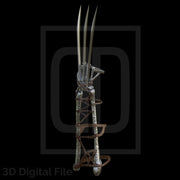 Wolf Berserk Claws 3D Model