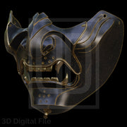 Samurai Specter Mask 3D Model