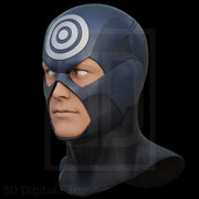Bullseye Mask - 3D Model