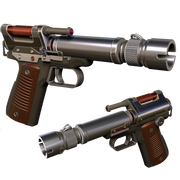 Kay Vess blaster with clickable trigger