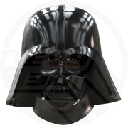 Episode 4 Black Space Villain Helmet 3D Model