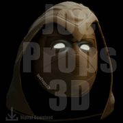 3D Printable Moon-Light Head STL File - JP3D