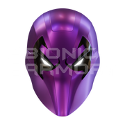 Purple Spider Villain Helmet 3D Model